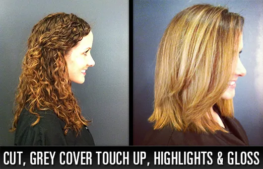 Cut, grey cover, highlights and gloss