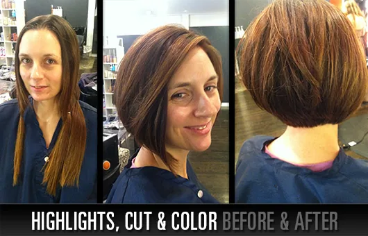 Highlights, cut and color