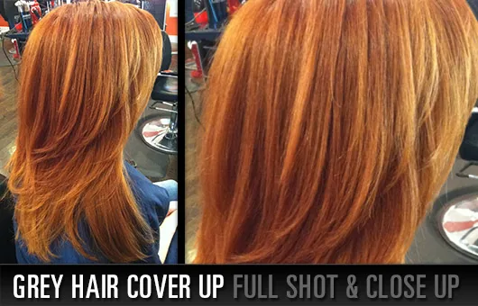 Grey hair cover up